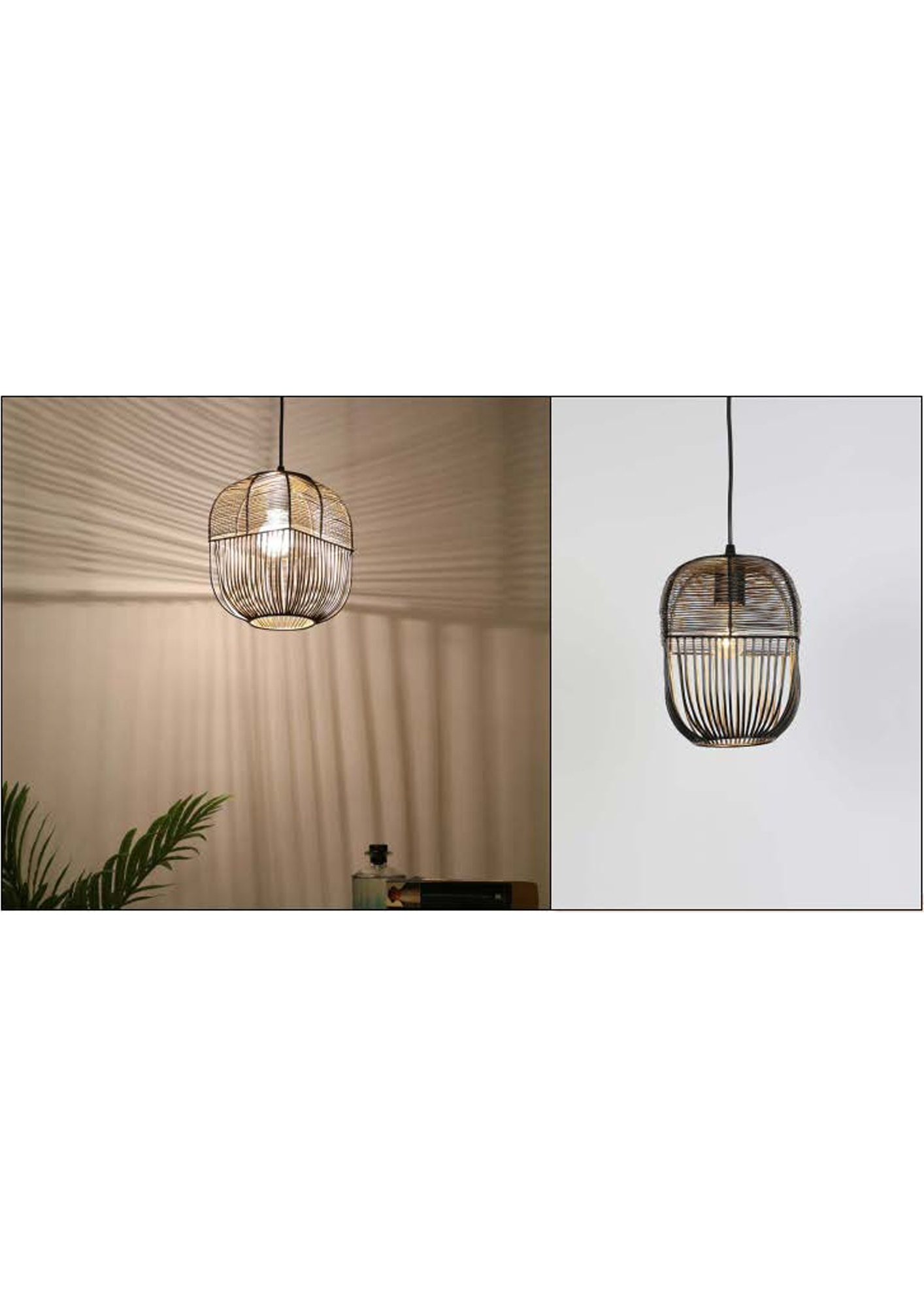 Beyond Lights - Metal Cage Lamp- GL